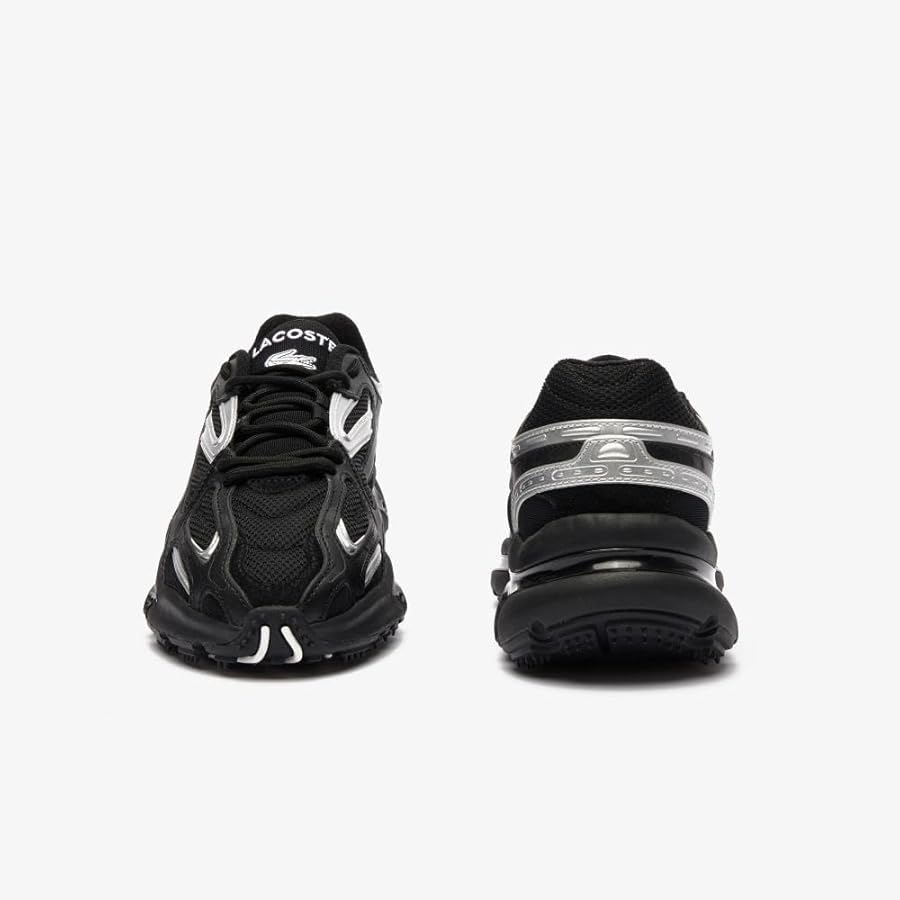 Amazon.com | Lacoste Men's L003 2k24 Trainers, Black/Black